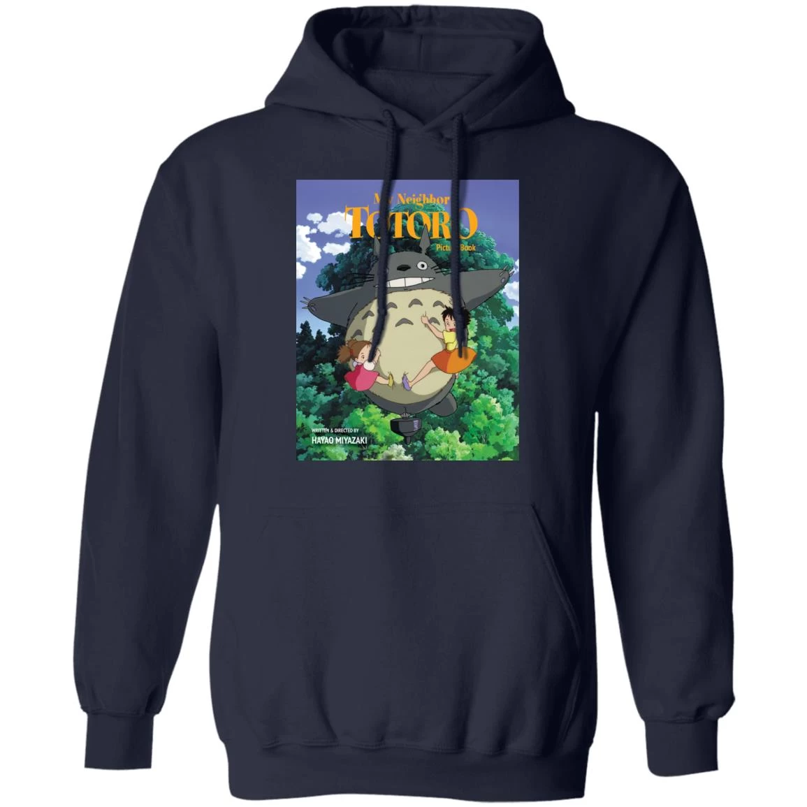 My Neighbor Totoro On The Tree Hoodie 6 My Neighbor Totoro On The Tree Hoodie - Image 4