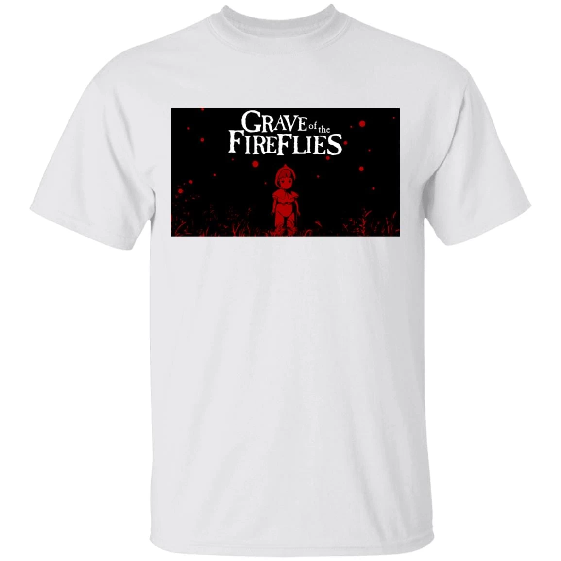 Grave Of The Fireflies Poster T Shirt Unisex 4 Grave Of The Fireflies Poster T Shirt Unisex - Image 2