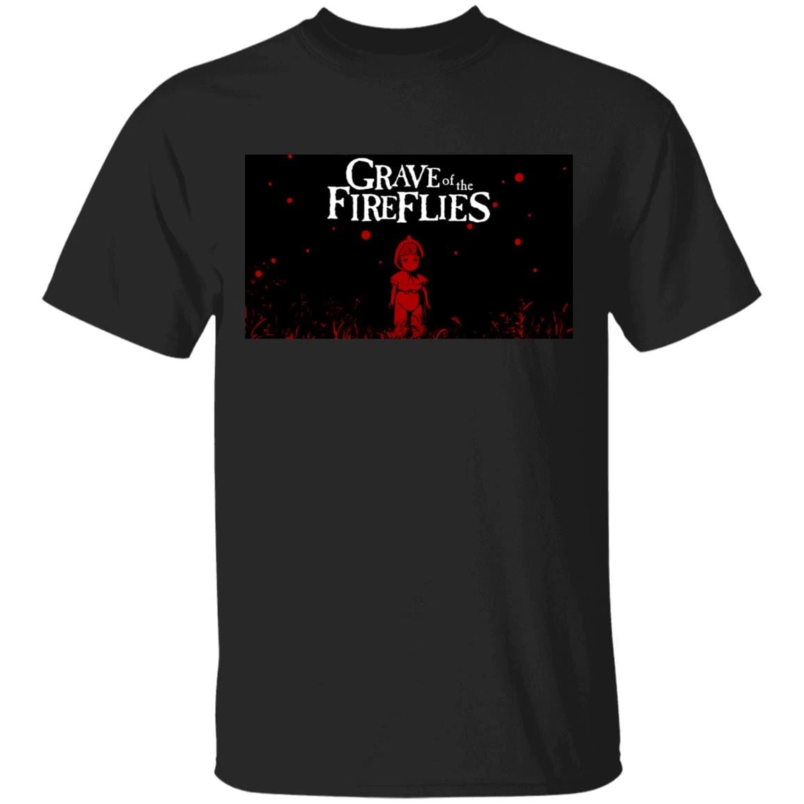 Grave Of The Fireflies Poster T Shirt Unisex 5 Grave Of The Fireflies Poster T Shirt Unisex - Image 3