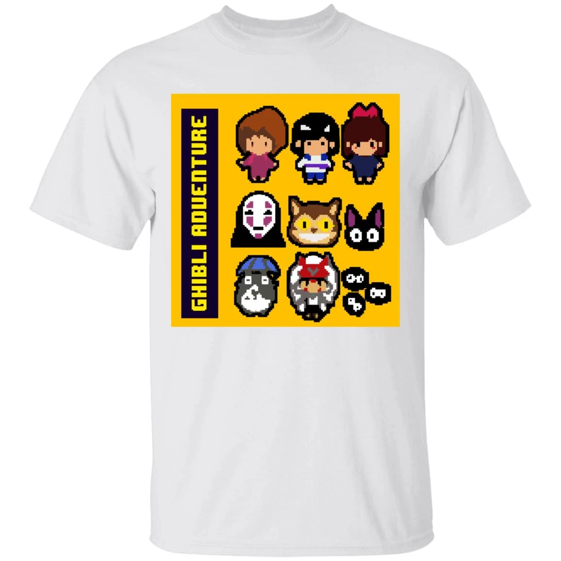 8 BIT Ghibli Adventures T Shirt Unisex 4 8 BIT Ghibli Adventures T Shirt Unisex - Image 2
