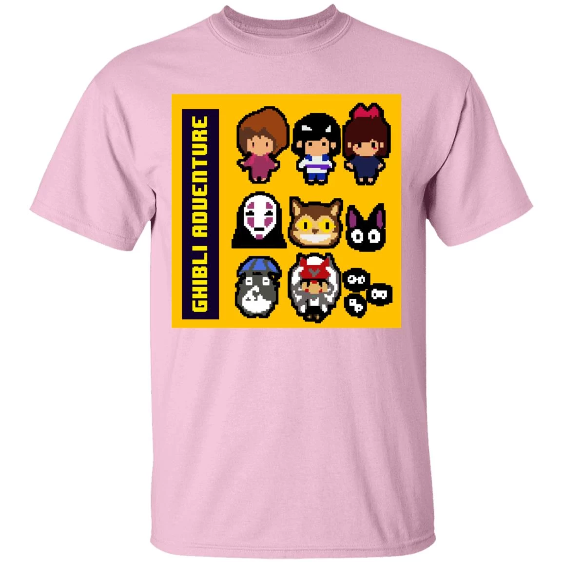 8 BIT Ghibli Adventures T Shirt Unisex 7 8 BIT Ghibli Adventures T Shirt Unisex - Image 5