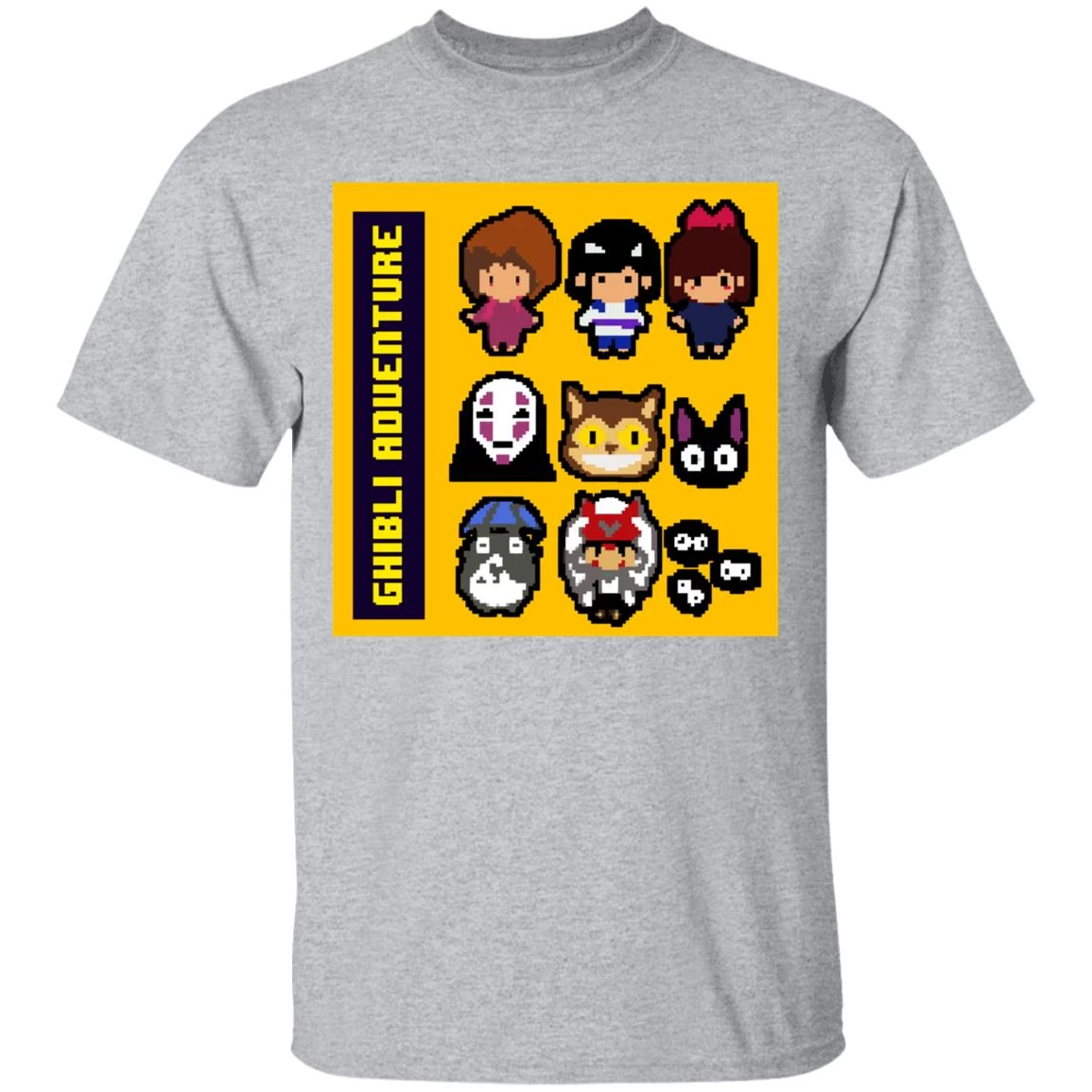 8 BIT Ghibli Adventures T Shirt Unisex 11 8 BIT Ghibli Adventures T Shirt Unisex - Image 9
