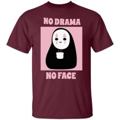 No Drama, No Face T Shirt Unisex 34 No Drama, No Face T Shirt Unisex -Ghibli Shop redirect04102021150421 3 1