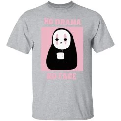 No Drama, No Face T Shirt Unisex 28 No Drama, No Face T Shirt Unisex -Ghibli Shop redirect04102021150421 6