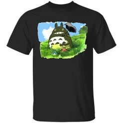 My Neighbor Totoro WaterColor T Shirt Unisex 22 My Neighbor Totoro WaterColor T Shirt Unisex -Ghibli Shop redirect04102021150448 2