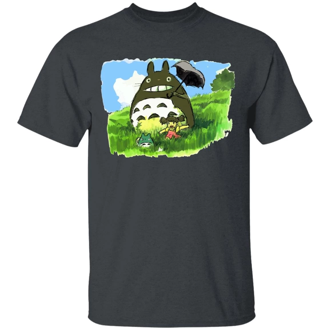 My Neighbor Totoro WaterColor T Shirt Unisex 15 My Neighbor Totoro WaterColor T Shirt Unisex - Image 13