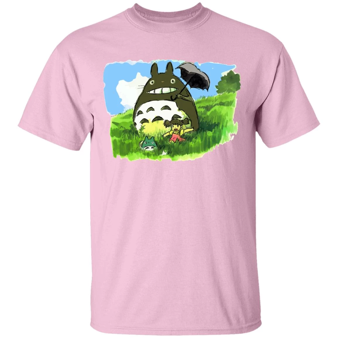 My Neighbor Totoro WaterColor T Shirt Unisex 16 My Neighbor Totoro WaterColor T Shirt Unisex - Image 14