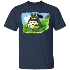 My Neighbor Totoro WaterColor T Shirt Unisex 35 My Neighbor Totoro WaterColor T Shirt Unisex -Ghibli Shop redirect04102021150448 6 1