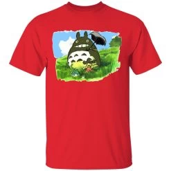 My Neighbor Totoro WaterColor T Shirt Unisex 27 My Neighbor Totoro WaterColor T Shirt Unisex -Ghibli Shop redirect04102021150448 7