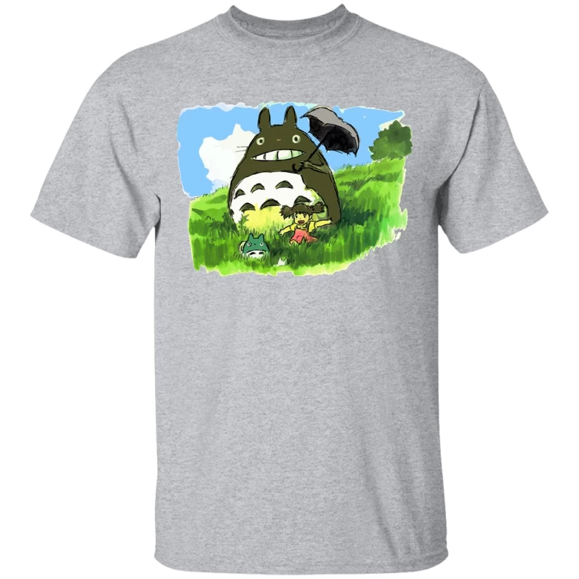 My Neighbor Totoro WaterColor T Shirt Unisex 20 My Neighbor Totoro WaterColor T Shirt Unisex - Image 18
