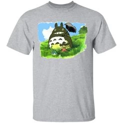 My Neighbor Totoro WaterColor T Shirt Unisex 28 My Neighbor Totoro WaterColor T Shirt Unisex -Ghibli Shop redirect04102021150448 8