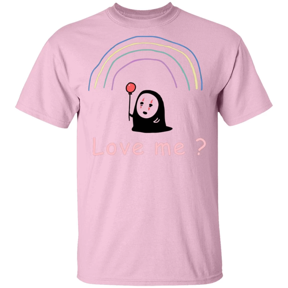 Spirited Away – No Face, Love Me? T Shirt Unisex 16 Spirited Away – No Face, Love Me? T Shirt Unisex - Image 14