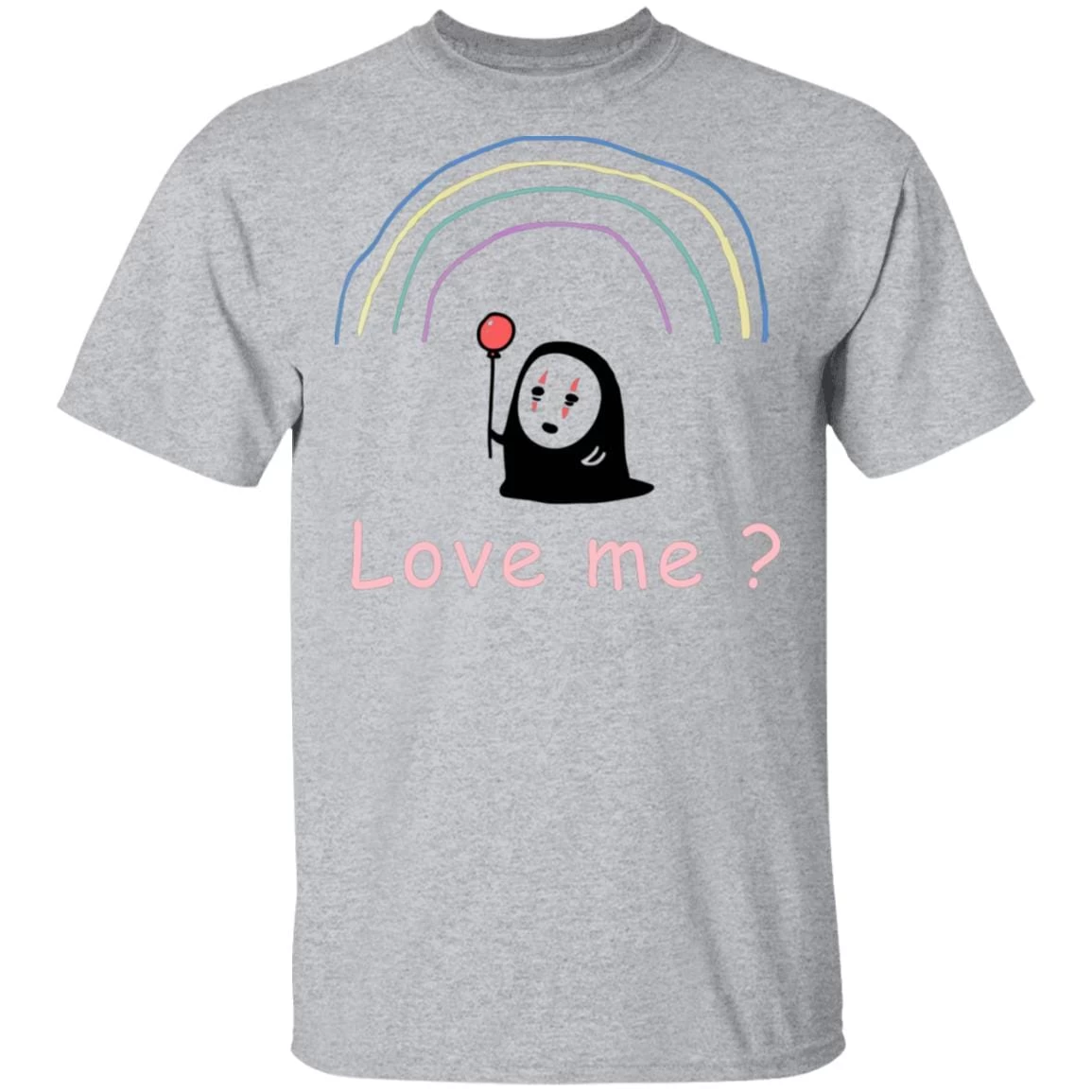 Spirited Away – No Face, Love Me? T Shirt Unisex 20 Spirited Away – No Face, Love Me? T Shirt Unisex - Image 18