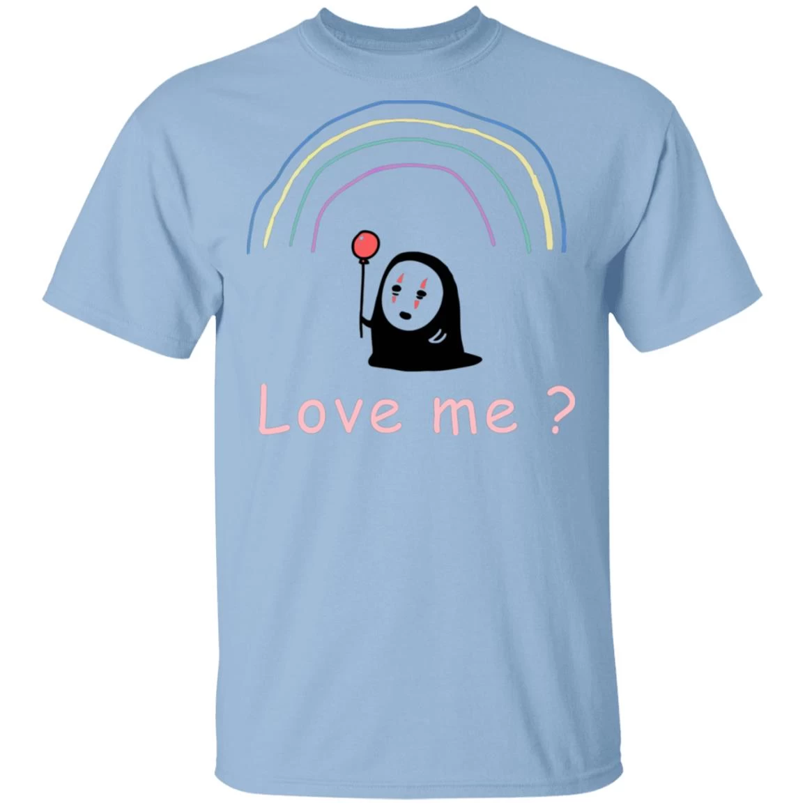 Spirited Away – No Face, Love Me? T Shirt Unisex 3 Spirited Away – No Face, Love Me? T Shirt Unisex