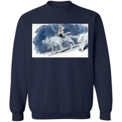 Princess Mononoke Water Color Art Sweatshirt Unisex -Ghibli Shop redirect04132021150432 2 1