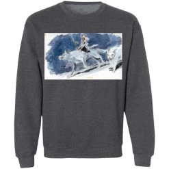 Princess Mononoke Water Color Art Sweatshirt Unisex -Ghibli Shop redirect04132021150432 4 1