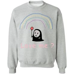 Spirited Away – No Face, Love Me? Sweatshirt Unisex -Ghibli Shop redirect04132021150440 9