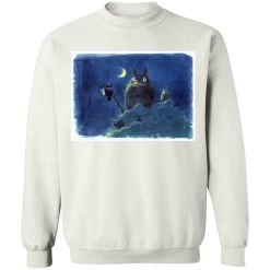 My Neighbor Totoro By The Moon Pastel Art Sweatshirt -Ghibli Shop redirect04152021140403 10