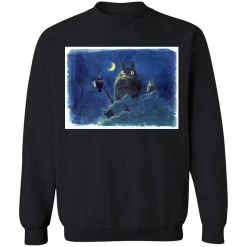 My Neighbor Totoro By The Moon Pastel Art Sweatshirt -Ghibli Shop redirect04152021140403 11
