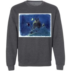 My Neighbor Totoro By The Moon Pastel Art Sweatshirt -Ghibli Shop redirect04152021140403 15 1