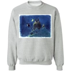 My Neighbor Totoro By The Moon Pastel Art Sweatshirt -Ghibli Shop redirect04152021140403 9 2