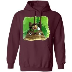 My Neighbor Totoro & Mei Water Color Art Hoodie 27 My Neighbor Totoro & Mei Water Color Art Hoodie -Ghibli Shop redirect04152021140426 6