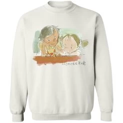 My Neighbor Totoro – Mei & Satsuki Water Color Unisex Sweatshirt -Ghibli Shop redirect04152021140451 1 1