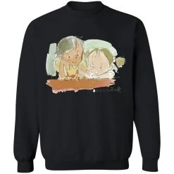 My Neighbor Totoro – Mei & Satsuki Water Color Unisex Sweatshirt -Ghibli Shop redirect04152021140451 2