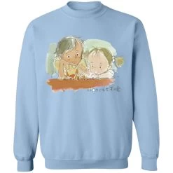 My Neighbor Totoro – Mei & Satsuki Water Color Unisex Sweatshirt -Ghibli Shop redirect04152021140451 7