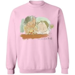 My Neighbor Totoro – Mei & Satsuki Water Color Unisex Sweatshirt -Ghibli Shop redirect04152021140452 1