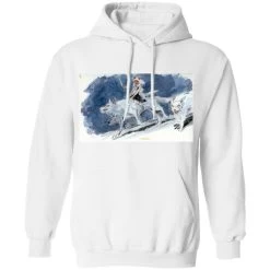 Princess Mononoke Water Color Art Hoodie Unisex -Ghibli Shop redirect04182021150444 1