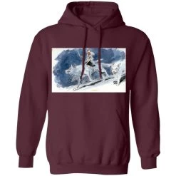 Princess Mononoke Water Color Art Hoodie Unisex -Ghibli Shop redirect04182021150444 7 1