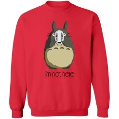 Totoro I’m Not Here Sweatshirt -Ghibli Shop redirect04242021140415 5 1