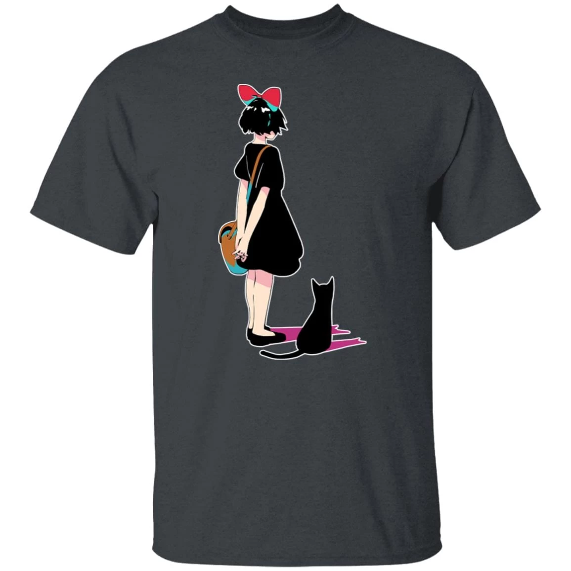 Kiki And Jiji Color Art T Shirt 6 Kiki And Jiji Color Art T Shirt - Image 4