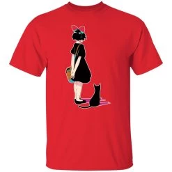 Kiki And Jiji Color Art T Shirt 35 Kiki And Jiji Color Art T Shirt -Ghibli Shop redirect04242021140443 7 1