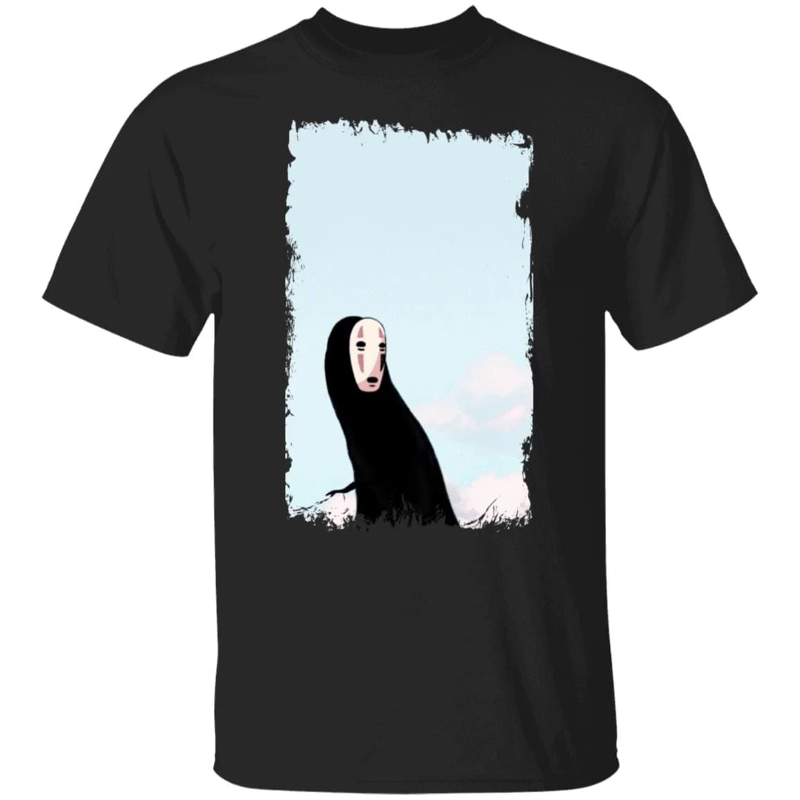 Spirited Away Kaonashi No Face Look Back T Shirt 5 Spirited Away Kaonashi No Face Look Back T Shirt - Image 3