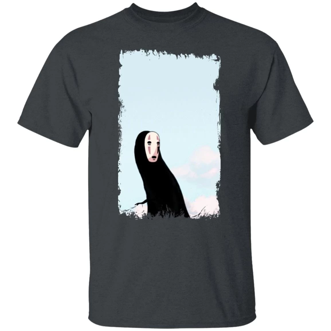 Spirited Away Kaonashi No Face Look Back T Shirt 13 Spirited Away Kaonashi No Face Look Back T Shirt - Image 11