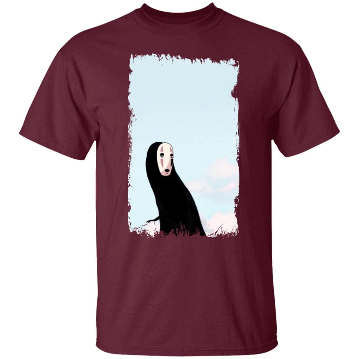 Spirited Away Kaonashi No Face Look Back T Shirt 16 Spirited Away Kaonashi No Face Look Back T Shirt - Image 14
