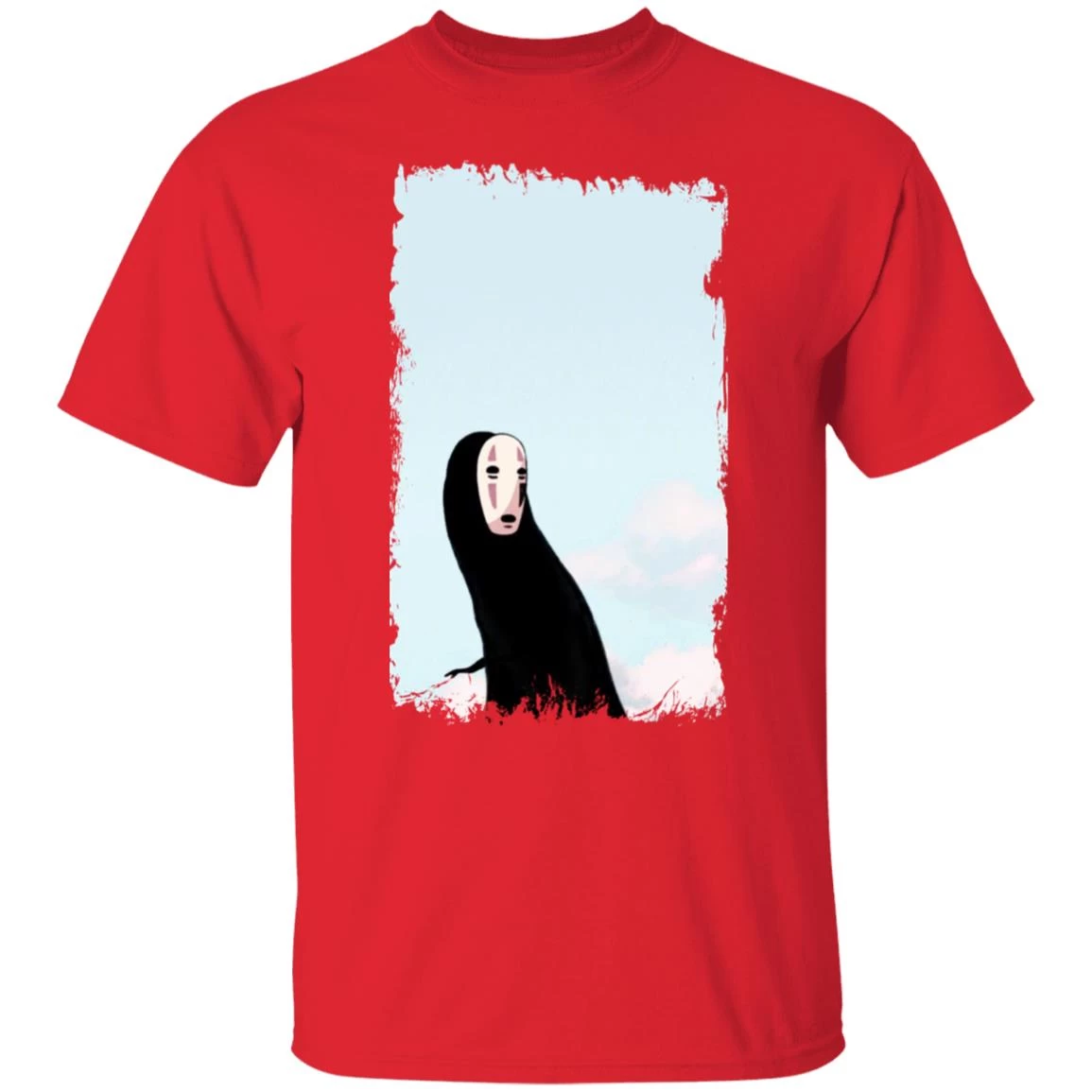 Spirited Away Kaonashi No Face Look Back T Shirt 10 Spirited Away Kaonashi No Face Look Back T Shirt - Image 8