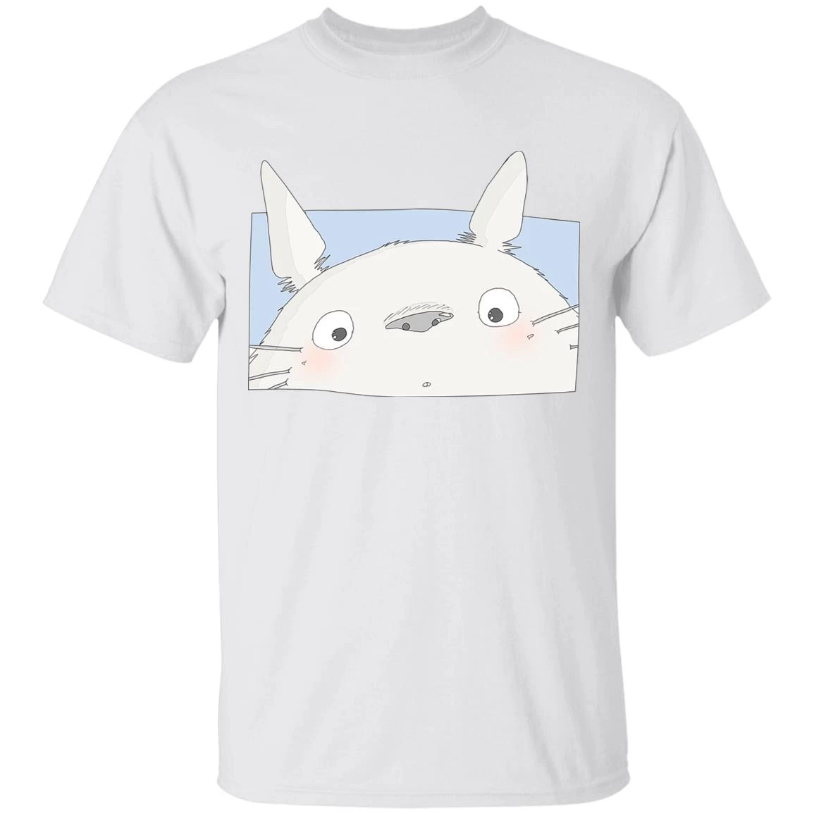 Totoro Cute Face T Shirt 4 Totoro Cute Face T Shirt - Image 2
