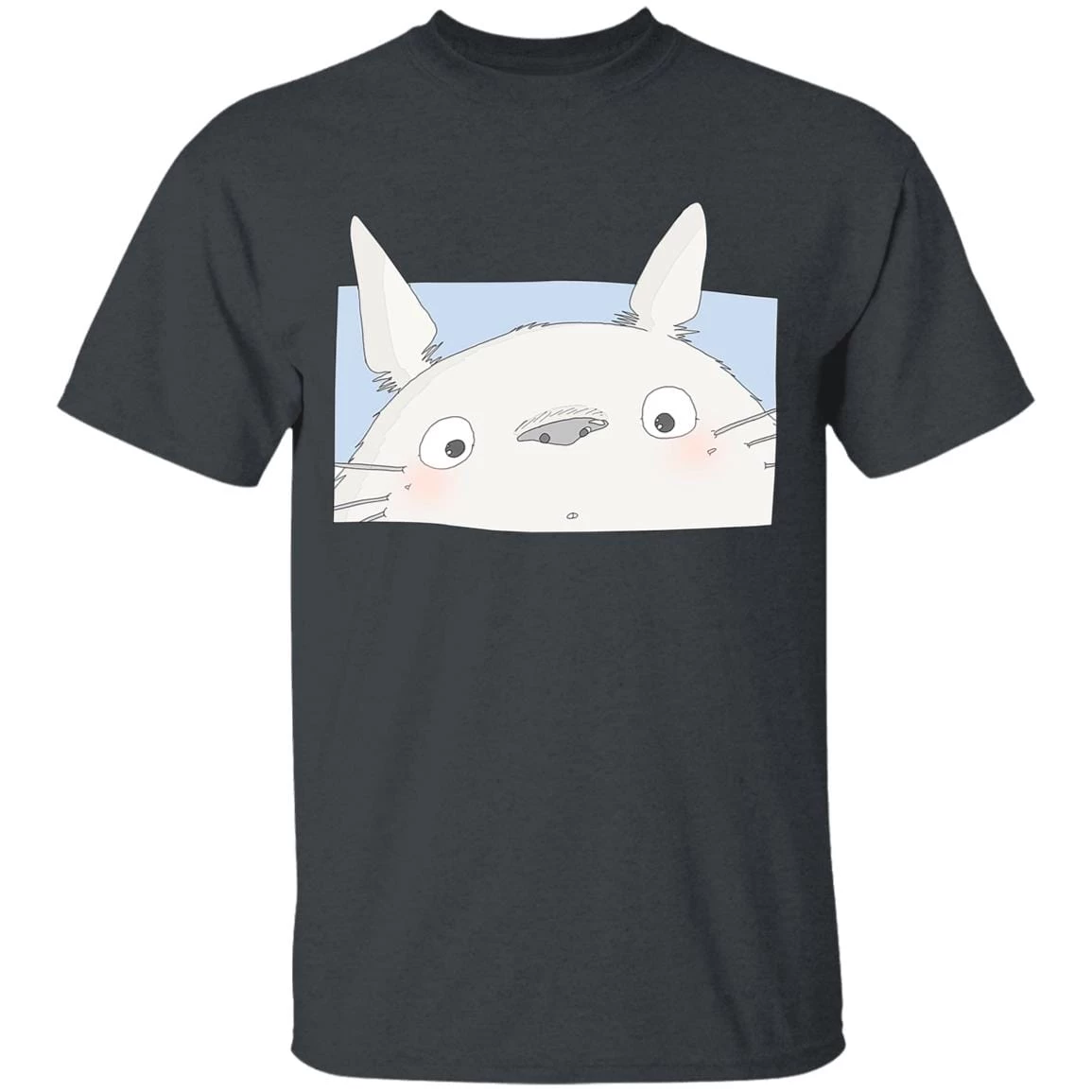 Totoro Cute Face T Shirt 6 Totoro Cute Face T Shirt - Image 4