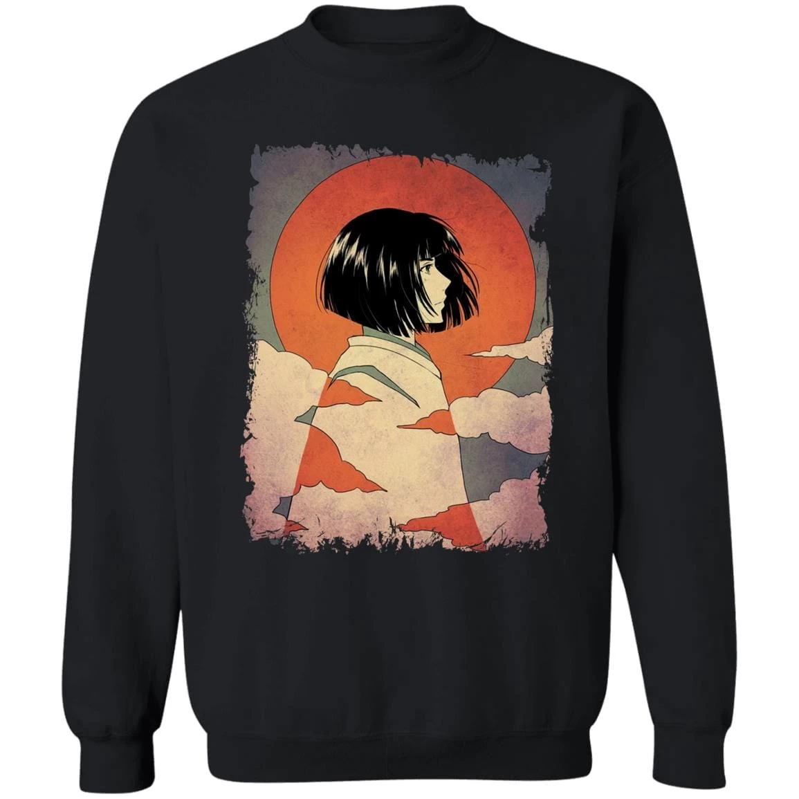 Haku Japanese Classic Art Sweatshirt 5 Haku Japanese Classic Art Sweatshirt - Image 3