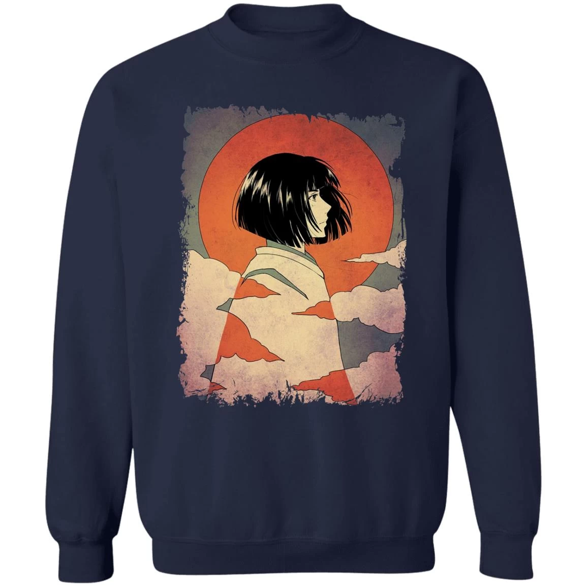 Haku Japanese Classic Art Sweatshirt 7 Haku Japanese Classic Art Sweatshirt - Image 5