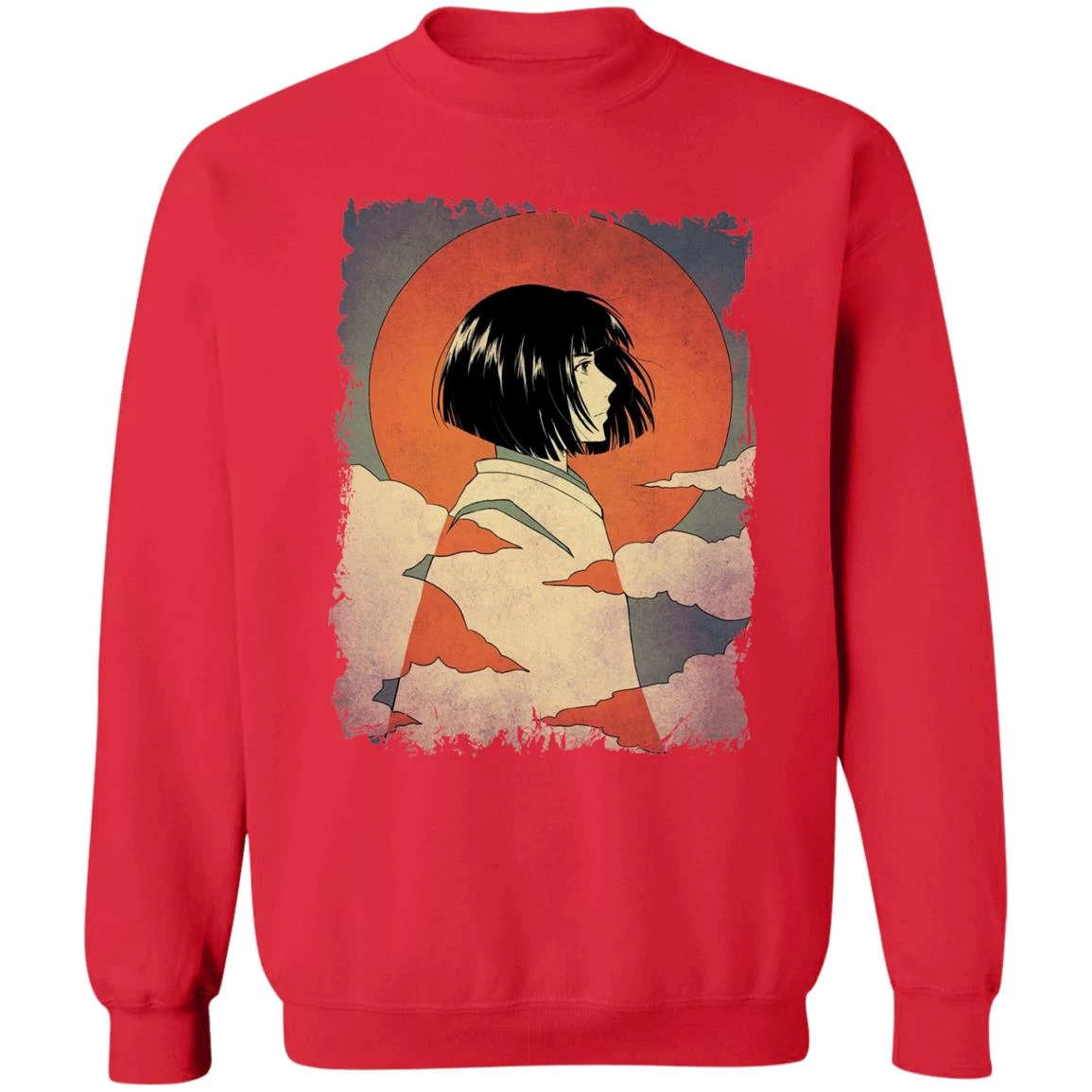 Haku Japanese Classic Art Sweatshirt 8 Haku Japanese Classic Art Sweatshirt - Image 6