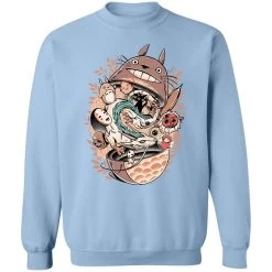 Totoro Daruma And Ghibli Friends Sweatshirt -Ghibli Shop redirect05092021140506 7