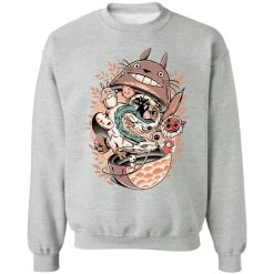Totoro Daruma And Ghibli Friends Sweatshirt -Ghibli Shop redirect05092021140506 9