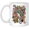 Totoro By The Flowers Mug 2 Totoro By The Flowers Mug -Ghibli Shop redirect05092021140524