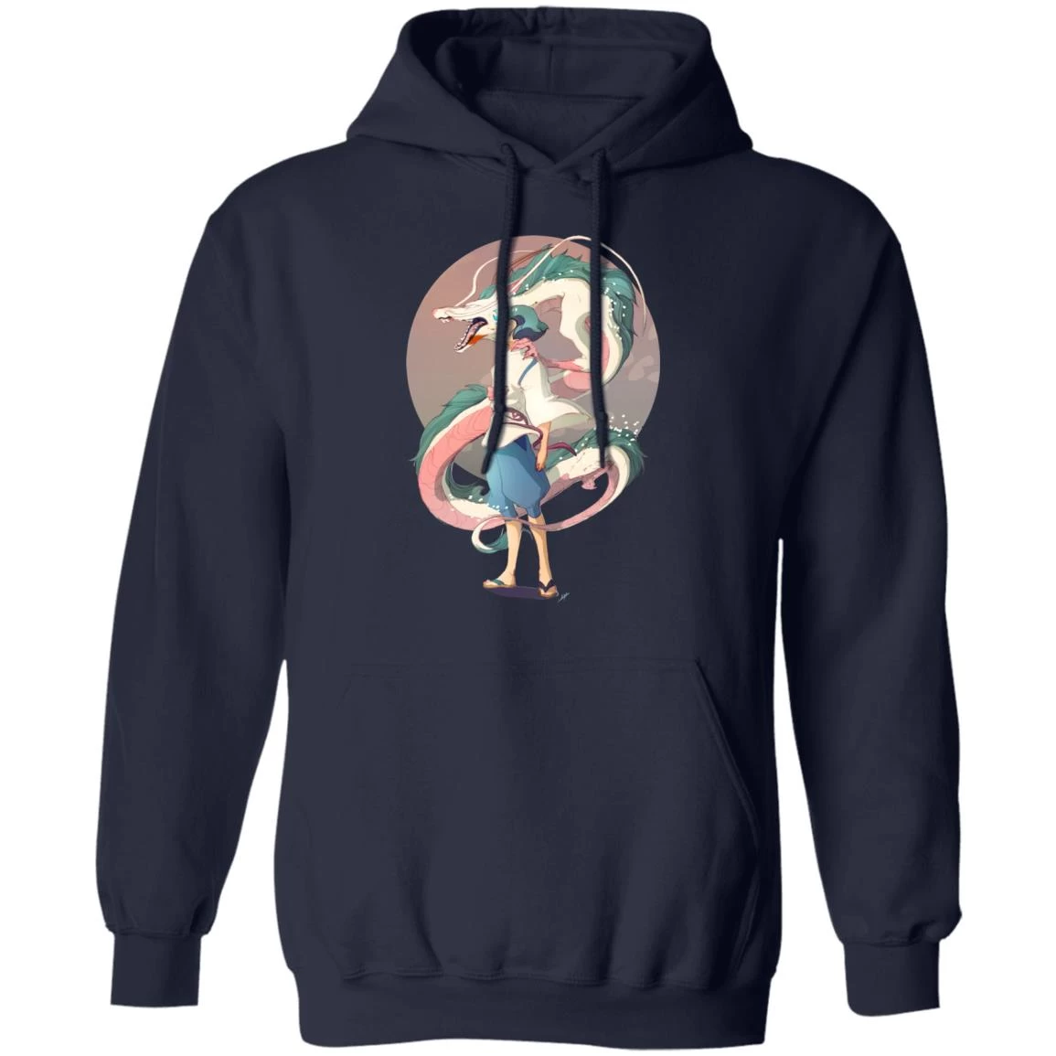 Haku And The Dragon Hoodie 6 Haku And The Dragon Hoodie - Image 4