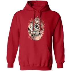 Totoro Daruma And Ghibli Friends Hoodie -Ghibli Shop redirect05092021140527 12 1