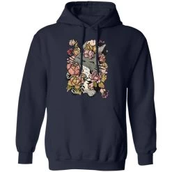 Totoro By The Flowers Hoodie -Ghibli Shop redirect05092021140527 3